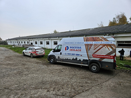 Modernizace haly na farmě Vyskytná